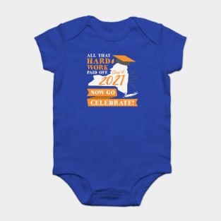 2021 New York Graduation Class Themed product Baby Bodysuit